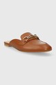 Geox slapi de piele D LLIZIA A D36TUA.00085.C6001 maro SS24