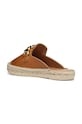 Geox espadryle skórzane D LAMPEDUSA B brązowy D36V0B.00085.C6001