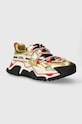 Steve Madden sneakersy Kingdom-E SM19000086.GLR złoty SS24