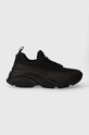 Steve Madden sneakersy Playmaker imitacja skóry licowej czarny SM19000083.184