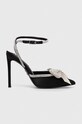 Steve Madden szpilki Vamonos syntetyczny czarny SM11002904.486