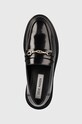 Steve Madden mocasini de piele Huddles negru SM11002911.017