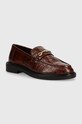 Steve Madden mocasini de piele Huddles piele maro SM11002911.206