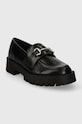 Steve Madden bőr mokaszin Lando-CN SM11002936.017 fekete SS24