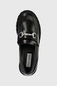 Steve Madden bőr mokaszin Lando-CN fekete SM11002936.017