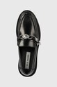 Steve Madden mocasini de piele Lazarus negru SM11002944.017