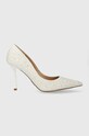 Обувки с тънък ток Steve Madden Classie-P висок бял SM11002957.PRL