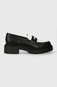 Steve Madden mocasini Charley imitatie de piele negru SM11002970.034