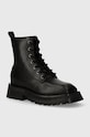 Шкіряні черевики Dkny Farren без утеплення чорний K2438890.BLK