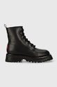 Шкіряні черевики Dkny Farren K2438890.BLK чорний SS24