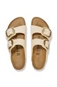 Birkenstock nubuk papucs Arizona 1026585.Ecru bézs