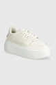 Кожаные кроссовки Marc O'Polo платформа бежевый 40117043501134.110