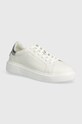 Marc O'Polo sneakers din piele platformă alb 40218103503100.158