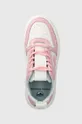 rózsaszín Chiara Ferragni bőr sportcipő Sneakers School