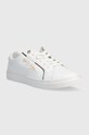 Kožené sneakers boty Tommy Hilfiger TH SIGNATURE SNEAKER FW0FW06322 bílá SS24