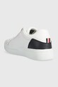 Cipők Tommy Hilfiger bőr sportcipő ELEVATED ESSENTIAL COURT SNEAKER FW0FW07635 fehér