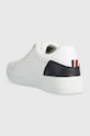 Cipők Tommy Hilfiger bőr sportcipő ELEVATED ESSENTIAL COURT SNEAKER FW0FW07635 fehér