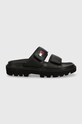 Šľapky Tommy Jeans TJW PUFFED SANDAL EN0EN02560 čierna SS24