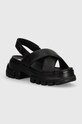 Sandále Tommy Jeans TJW CHUNKY CITY SANDAL platforma čierna EN0EN02525