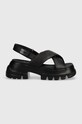Sandále Tommy Jeans TJW CHUNKY CITY SANDAL EN0EN02525 čierna SS24