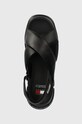 Sandále Tommy Jeans TJW CHUNKY CITY SANDAL čierna EN0EN02525