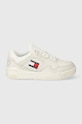 Tommy Jeans sneakers TJW NEW BASKET SNEAKER LC piele bej EN0EN02524