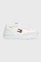 bianco Tommy Jeans sneakers TJW TECH RUNNER ESS Donna