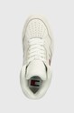 Tommy Jeans sneakers TJW NEW BASKET MC alb EN0EN02493