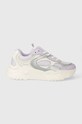 Кросівки Tommy Jeans TJW CHUNKY RUNNER лицьова шкіра фіолетовий EN0EN02492