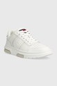 Tommy Jeans sneakersy skórzane THE BROOKLYN LEATHER EN0EN02475 biały SS24