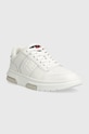 Tommy Jeans sneakers din piele THE BROOKLYN LEATHER EN0EN02475 alb SS24