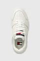 bianco Tommy Jeans sneakers in pelle THE BROOKLYN LEATHER