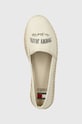 Tommy Jeans espadrile TJW VARSITY ESPADRILLE bej EN0EN02470