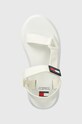 Tommy Jeans sandale TJW EVA SANDAL alb EN0EN02466