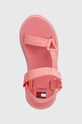 Tommy Jeans sandały TJW EVA SANDAL różowy EN0EN02466