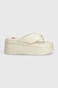Вьетнамки Tommy Jeans TJW WEDGE SANDAL EN0EN02457 бежевый SS24