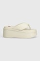 Žabky Tommy Jeans TJW WEDGE SANDAL EN0EN02457 béžová SS24