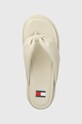 Вьетнамки Tommy Jeans TJW WEDGE SANDAL бежевый EN0EN02457