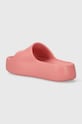 Obuwie Tommy Jeans klapki TJW CHUNKY FLATFORM SLIDE EN0EN02454 różowy