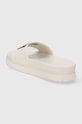 Παπούτσια Παντόφλες Tommy Jeans TJW ELEVATED FLATFORM SLIDE EN0EN02451 μπεζ