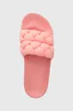 rózsaszín Tommy Jeans papucs TJW BRAIDED SLIDE