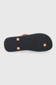 Σαγιονάρες Tommy Jeans TJW LOGO FLIP FLOP EN0EN02447 πορτοκαλί