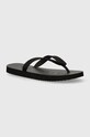 Tommy Jeans slapi TJW LOGO FLIP FLOP sintetic negru EN0EN02447
