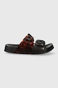 Melissa papuci MELISSA COZY SLIDE AD sintetic negru M.33913.AN716