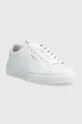 Δερμάτινα αθλητικά παπούτσια Pepe Jeans PLS00001 λευκό