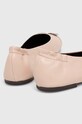 Obuća Kožne balerinke Tory Burch Claire Cap-Toe Ballet 156309.650 bež
