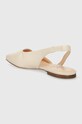 Obuwie AGL baleriny skórzane Rina Sling B D550002PCSOFTY0119 beżowy