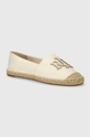 beżowy Lauren Ralph Lauren espadryle Cameryn Damski