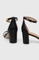 Обувь Кожаные сандалии Lauren Ralph Lauren Logan 802927949001.001 чёрный