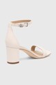 Взуття Шкіряні сандалі Lauren Ralph Lauren Logan 802935561001.100 бежевий